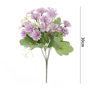 Bouquet di Margherite Artificiali per Decorazione Casa e Matrimonio, Composizione Floreale per Interni e Giardino - Product Image 5