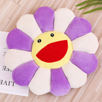 Cojín de Peluche Creativo con Diseño de Flor del Sol de Murakami, para Hogar u Oficina, Juguete de Peluche