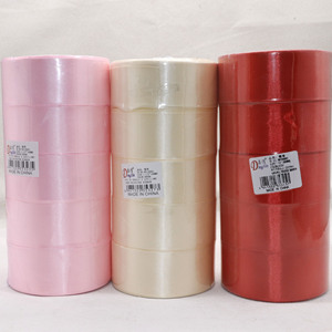 Ruộng băng satin bán buôn số lượng lớn 196 màu, tùy chỉnh 1.5 inch (4cm), một mặt, chất liệu polyester, dùng gói quà - Product Image 2