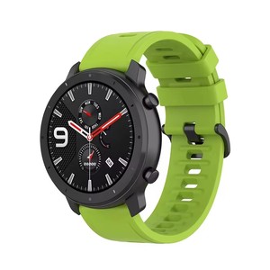 Correa de silicona de 20mm y 22mm para Samsung Galaxy Watch 3 Active 2 <span class=keywords><strong>40mm</strong></span> 44mm correa de reloj inteligente para Huami <span class=keywords><strong>Amazfit</strong></span> <span class=keywords><strong>GTR</strong></span> 42mm 47mm - Product Image 3