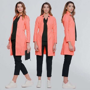 Abrigos cómodos para mujeres Médicos Investigadores Uniformes de laboratorio médico Material de Spandex Scrubs para laboratorios de hospitales - Product Image 2