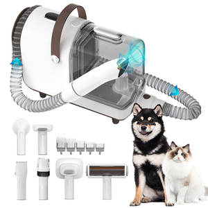 Haustier produkte Hersteller Lieferant Großhandel Katzen haarentferner Bürste Vakuum Geräuscharm Hund Tierhaar Pflege Staubsauger Kit - Product Image 1