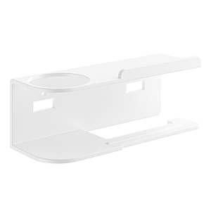 <span class=keywords><strong>Porte</strong></span>-papier toilette <span class=keywords><strong>mural</strong></span> moderne <span class=keywords><strong>et</strong></span> écologique avec étagère <span class=keywords><strong>et</strong></span> rangement pour la maison - Product Image 4