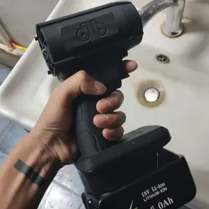 Potente ventilador de pistola de aire rotativo de 130000 RPM, secador de mano eléctrico para lavado de coches, eliminación de nieve, sopladores de aire violentos portátiles - Product Image 4