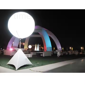 Globo hermético personalizado, modelo LED, bola inflable en trípode, globo inflable publicitario - Product Image 5