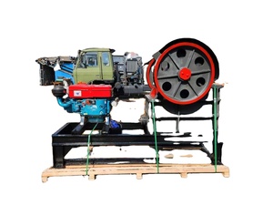 Concasseur à mâchoires Hengtong avec moteur AC et roulement pour le broyage des déchets de construction, ligne de production de pierres de construction, capacité max. 50t/h - Product Image 2