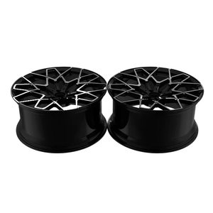 Rueda forjada, rueda de coche personalizada, gran oferta <span class=keywords><strong>2022</strong></span>, rueda de aleación de aluminio, negro brillante para llantas de coche <span class=keywords><strong>Audi</strong></span>, aleación de aluminio de aviación 6061-T6 - Product Image 2