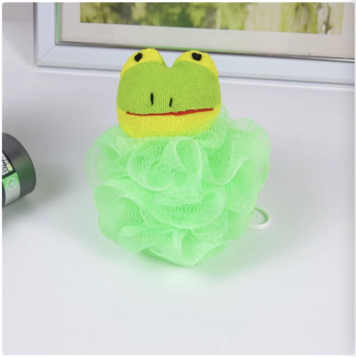 fabric green frog