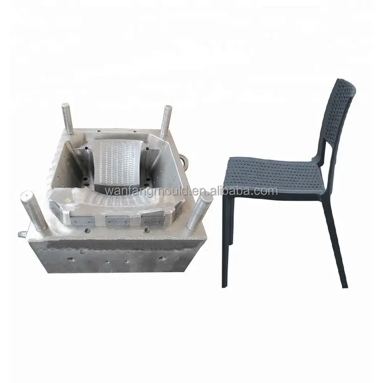 Molde de plástico para silla, molde de mesa para muebles
