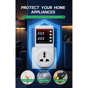 Protecteur de surtension et de sous-tension 63A, relais de protection de courant et de tension, protecteur de tension électronique numérique pour réfrigérateur - Product Image 6
