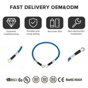 XPB工場カスタム6AWG 8AWG 10AWG純銅導体IP65等級PV蓄電用電源コード配線ハーネス - Product Image 4