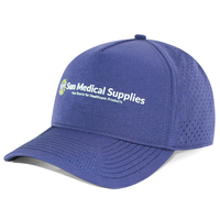Gorra de Béisbol Impermeable de 5 Paneles, Transpirable, Unisex, con Cierre de Hebilla Única, Personalizable con Impresión, para Actividades al Aire Libre