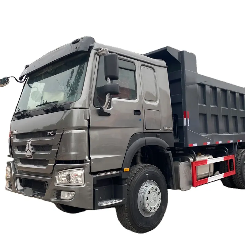 SINO TRUCK 12 Wheeler RHD 50 Tonnen Gebraucht 8x4 Gebraucht HOWO Kipper Muldenkipper gebrauchte LKW Sattelzug maschinen