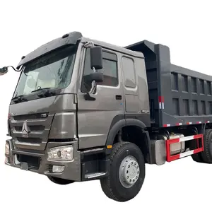 Xe tải trung 12 bánh rhd 50 tấn thứ hai tay 8x4 sử dụng HOWO tipper xe tải sử dụng xe tải máy kéo đơn vị