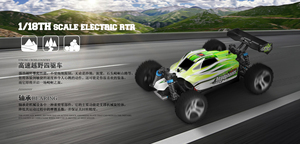 Coche <span class=keywords><strong>RC</strong></span> Todoterreno de Proporción Completa WLtoys 1/18 <span class=keywords><strong>A959</strong></span>-B 2.4GHz con Control Remoto de 6 Canales, Alta Velocidad de 70KM/H, Tracción 4x4 y Chasis Metálico - Product Image 4
