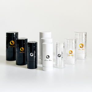 15g 30g 50g 75g round large roll on deodorant stick empty bottle AS black gel deodorant bottle