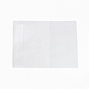 Funda transparente y gruesa para pasaporte, soporte transparente para documentos de 7 pulgadas para viajes y almacenamiento en el hogar, versión esmerilada de color sólido - Product Image 5