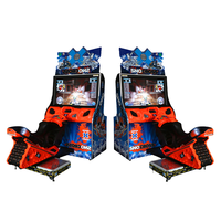 Simulateur d'arcade vidéo Snocross Moto de course Moto Machine de jeu de course de moto à pièces