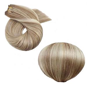 Multifunctional Brazilian <b>Hair</b> <b>Extensions</b> Bundles Machine Double Weft for Wholesales Customerized Color <b>Remy</b> Human for Women - Product Image 5