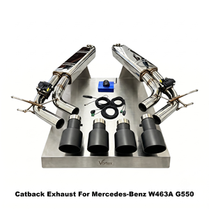 Vortex Black-Tips Controlled Stainless Steel System For Mercedes-Benz W463A G550 2016+ Styling Gear - Product Image 1