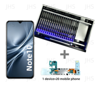 Kit de montage et de station d'accueil pour téléphones Android d'occasion (N5+, S8+, N8+, S9+, N9+, S10+) avec carte mère 64 Go