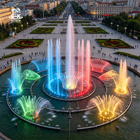 Sistema de Fuente Danzante Inteligente con Control por PC, Sincronización Musical y Luces LED para Espectáculos Acuáticos en Ciudades Turísticas