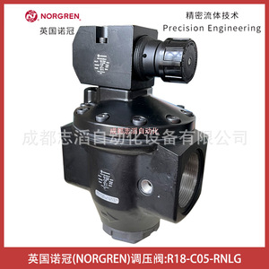 วาล์วลดแรงดันนอร์เกรน R18-C05-RNLG 1/2 นิ้ว สำหรับแก๊ส - Product Image 1