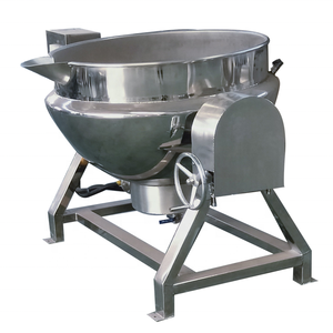 Công Nghiệp Hơi Nước Nấu Ăn Ấm Đun Nước Cho Precooking Hải Sản Súp - Product Image 1