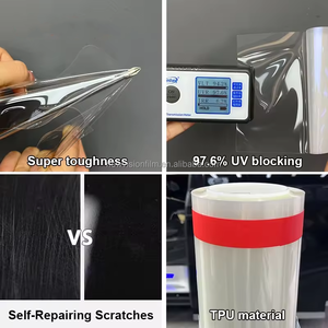 Boîte d'emballage personnalisée avec garantie de 10 ans, autocollants pour véhicules en TPU, film de protection de peinture PPF avec auto-réparation et anti-rayures - Product Image 5