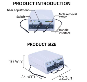 Macchina per la rimozione di peli, verruche e macchie corporee - Apparecchio per elettrolisi per la depilazione - Product Image 5
