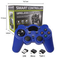 Control de Juego Inalámbrico 2.4G para Android, Joypad para TV Box, Celular, PC, etc.