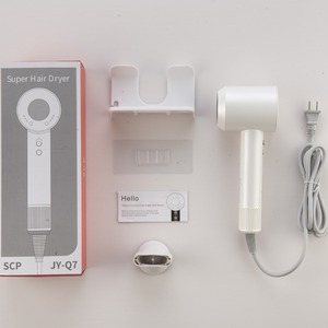 Secador de Pelo SCP Super JY Q7 Blanco 220V con Motor sin Escobillas de Alta Velocidad para Hogar, Dormitorio y Hotel - Product Image 1