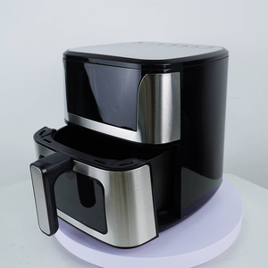 Nouvelle <span class=keywords><strong>friteuse</strong></span> à air électrique solaire numérique 5,5 L avec 8+ préréglages et fenêtre visible, personnalisée <span class=keywords><strong>pour</strong></span> 5 personnes, carrée et moderne KA13020 - Product Image 5