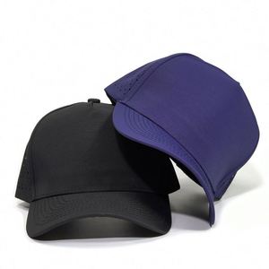 Gorra de Béisbol de 5 Paneles Perforada con Corte Láser, Impermeable, Estilo Urbano, Venta al Por Mayor - Product Image 2