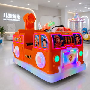 <span class=keywords><strong>Camion</strong></span> <span class=keywords><strong>de</strong></span> pompiers pour enfants, modèle héros <span class=keywords><strong>de</strong></span> dessin animé, 160 cm, lumières LED, canon à eau, manège pour parc d'attractions, vente en gros - Product Image 1