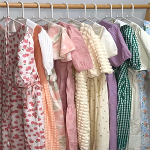Abito Classico in Cotone per Donna, Usato e Nuovo, per Ufficio o Feste Estive, Stile alla Moda <span class=keywords><strong>VIP</strong></span> - Product Image 4