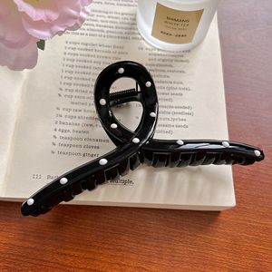 Coréen polyvalent doux <span class=keywords><strong>à</strong></span> pois cheveux griffe Niche personnalité pince <span class=keywords><strong>à</strong></span> cheveux accessoire de mode pour <span class=keywords><strong>chignon</strong></span> en plastique - Product Image 4