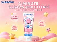 Dentifrice Enfant JSY au Fluor Saveur Fraise Yaourt Anti-Caries Protection Contre les Acides Soins Bucco-Dentaires pour Enfants Marque Privée