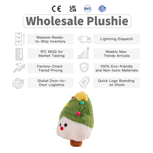 Professional Factory Verified Supplier <b>Soft</b> Fluffy PP Cotton Christmas Tree Plush CE EN71 ASTM Certified <b>Stuffed</b> <b>Toy</b> Kids - Product Image 3