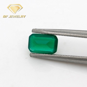 Di alta qualità della <span class=keywords><strong>pietra</strong></span> preziosa naturale taglio smeraldo <span class=keywords><strong>agata</strong></span> <span class=keywords><strong>verde</strong></span> <span class=keywords><strong>pietra</strong></span> - Product Image 4