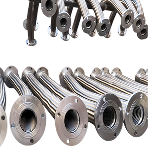 Nhà Máy Bán buôn kết nối mặt bích thép không gỉ 304 dây thép bện linh hoạt mặt bích kim loại Doanh Hose - Product Image 6