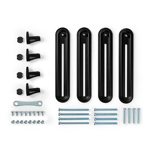 Kit de montage d'adaptateur d'écran pour moniteurs non VESA avec bras réglables et fixation sécurisée - Product Image 2
