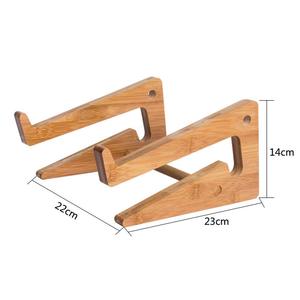 Vente en gros Support pour écran d'ordinateur en bambou Support pour moniteur de qualité supérieure - Product Image 1