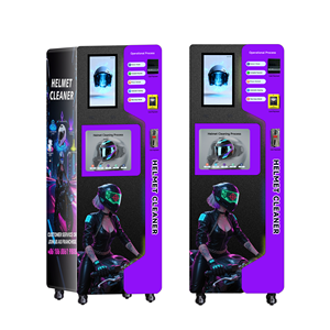 Thấp moq ngoài trời động cơ xe đạp Mũ bảo hiểm defogging sạch vendig và rửa làm sạch bán hàng tự động Nhà cung cấp máy bên trong đồng xu khe - Product Image 5