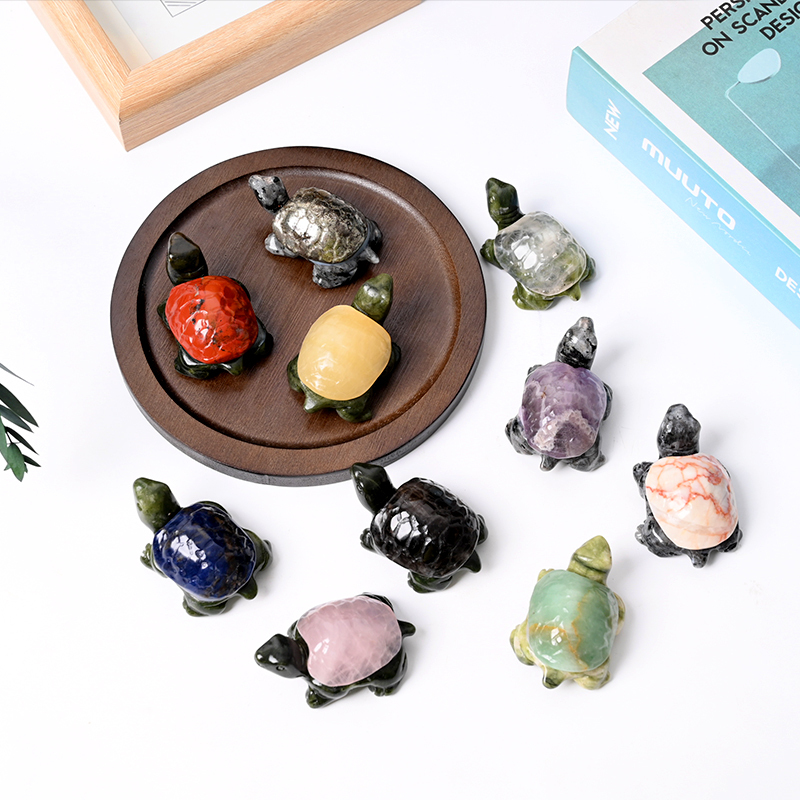 Wholesale Tortoise Crystal Agate Stone Ornament