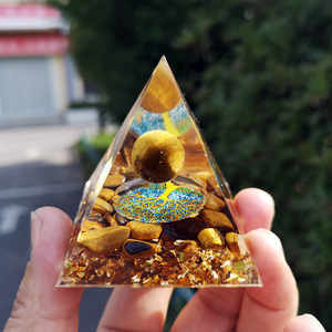 7 Chakra Orgone Kim Tự Tháp-7 Chakra Orgonite Kim Tự Tháp Năng Lượng Chữa Bệnh Tinh Thể Và Đá Emf Bảo Vệ Kim Tự Tháp - Product Image 3
