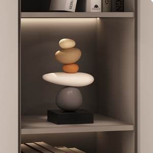 Commercio all'ingrosso arredamento moderno in resina scultura da salotto decorazione per la casa arte Feng Shui statua in pietra - Product Image 6