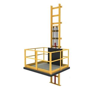 رافعة بضائع صغيرة بسعة 1-3 طن، رافعة هيدروليكية محمولة للمستودعات، منصة رفع - Product Image 1