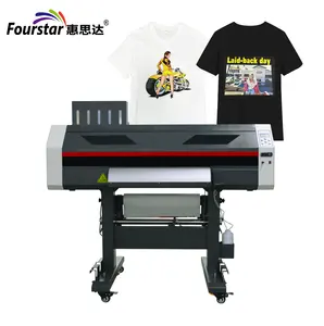 Chine Fourstar Vente en gros Imprimante T-shirt Imprimante DTF Imprimante à jet d'encre Film Pet Industriel Avec tête d'impression i3200