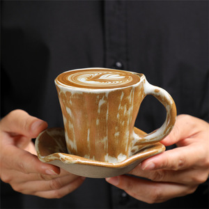 Taza de <span class=keywords><strong>café</strong></span> de cerámica con logotipo personalizado para <span class=keywords><strong>Cyber</strong></span> Monday, Jarra artesanal individual de marca blanca para suministro de mercancía - Product Image 4